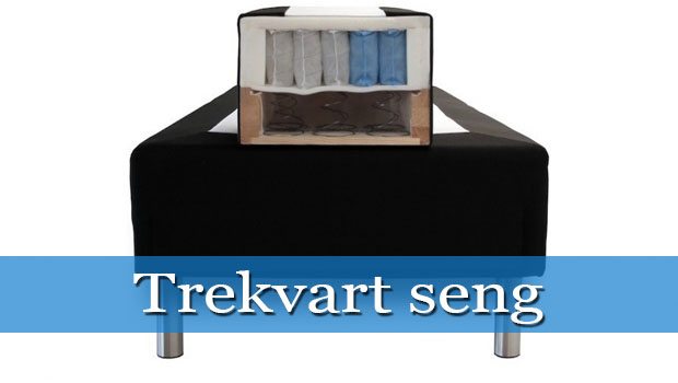 Trekvart seng