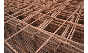 Armeringsnet svejst O8 mm 235 x 500 x 10 cm DS EN 10080